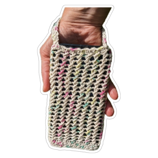 Eyelet Phone Case Wristlet